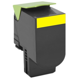 Lexmark Yellow Extra High Yield Toner Cartridge 80C0X40 800X4