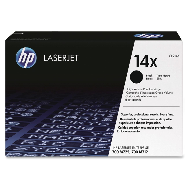 HP (CF2) High Yield Black Original LaserJet Toner Cartridge CF214X 14X