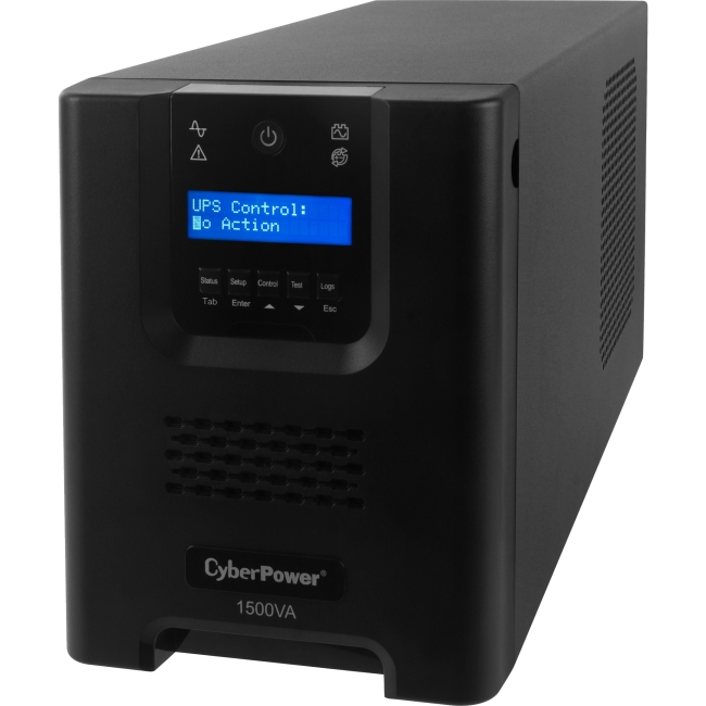 CyberPower Smart App Sinewave 1500VA Pure Sine Wave Mini-Tower LCD UPS PR1500LCD