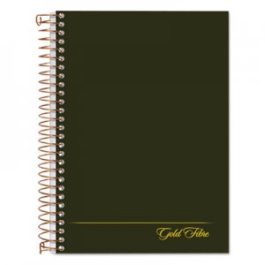 Ampad Gold Fibre Personal Notebooks, 1 Subject, Medium/College Rule, Classic Green Cover, 7 x 5, 100 Sheets TOP20801 20