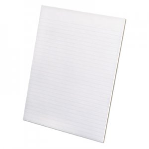 Ampad Recycled Glue Top Pads, Wide/Legal Rule, 8.5 x 11, White, 50 Sheets, Dozen TOP21162 21-162