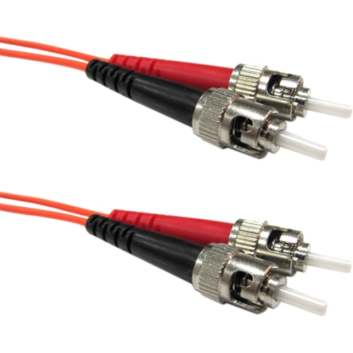 Weltron 2m ST/ST Multimode 62.5/125M Orange Fiber Patch Cable 90-2000-2M