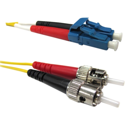 Weltron 15m LC/ST Single Mode 9/125M Yellow Fiber Patch Cable 90-1501-15M