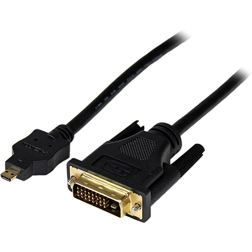 StarTech.com 3m Micro HDMI to DVI-D Cable - M/M HDDDVIMM3M