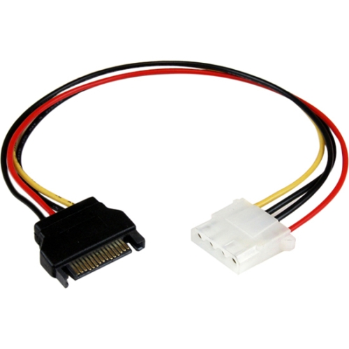 StarTech.com 12in SATA to Molex LP4 Power Cable Adapter - F/M LP4SATAFM12