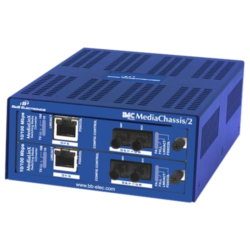 IMC (2-Slot, Internal AC Power) 850-13106 IE-MediaChassis/2-AC