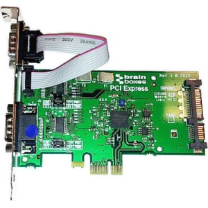 Brainboxes PCIe 2xRS232 POS 1A SATA PX-805