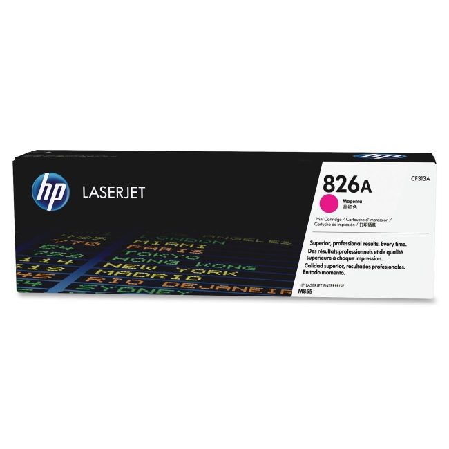 HP Magenta Original LaserJet Toner Cartridge CF313A 826A