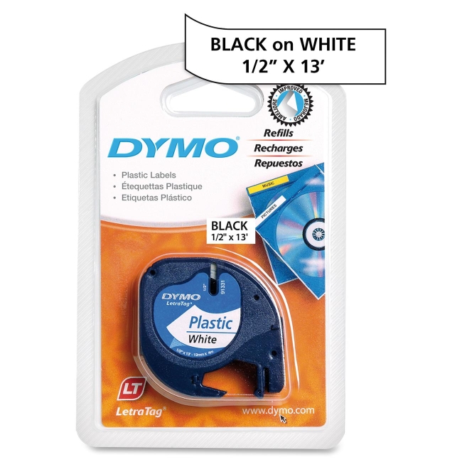 Dymo LetraTag Polyester Tape 91331