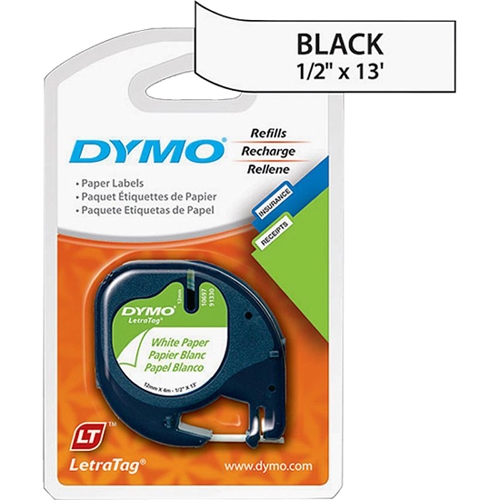 Dymo LetraTag Paper Tape 10697