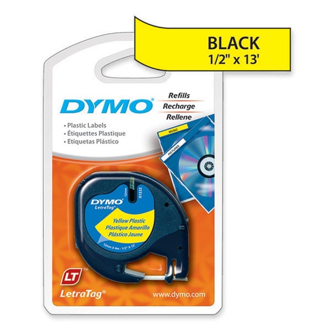 Dymo LetraTag Polyester Tape 91332