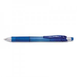 Pentel EnerGize-X Mechanical Pencil, 0.5 mm, HB (#2.5), Black Lead, Blue Barrel, Dozen PENPL105C PL105C