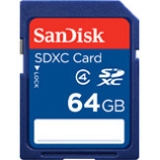 SanDisk 64GB Secure Digital Extended Capacity (SDXC) Card - Class 4 SDSDB-064G-A46