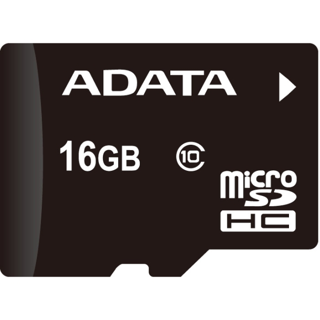 Adata 16GB Premier microSD High Capacity (microSDHC) - Class 10/UHS-I AUSDH16GUICL10-R