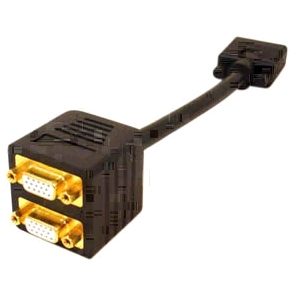 AddOn Bulk 5 Pack VGA Video Splitter Cable - 2 Port - M/FF VGASPLMFF-5PK