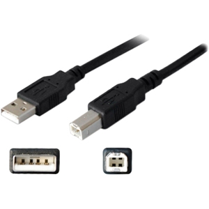 AddOn Bulk 5 Pack 6ft (1.8M) USB 2.0 A to B Extension Cable - M/M USBEXTAB6-5PK