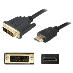 AddOn Bulk 5 Pack 6ft (1.8M) HDMI to DVI-D Adapter Converter - M/M HDMI2DVIDS-5PK