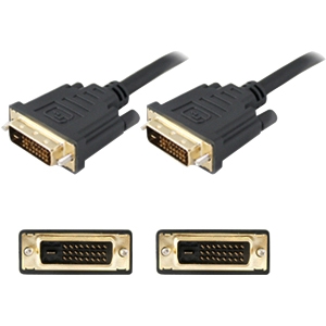 AddOn Bulk 5 Pack 1ft (30cm) DVI-D to DVI-D Dual Link Cable - M/M DVID2DVIDDL1F-5PK