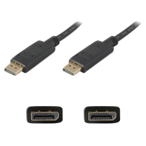 AddOn Bulk 5 Pack 6ft (1.8M) DisplayPort Cable - Male to Male DISPLAYPORT6F-5PK