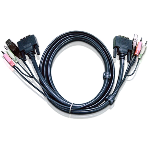 Aten USB DVI-D Dual Link KVM Cable 2L7D05UD 2L-7D05UD