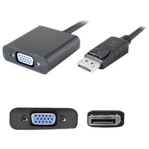 AddOn Displayport to VGA Converter Adapter - Male to Female DISPLAYPORT2VGA