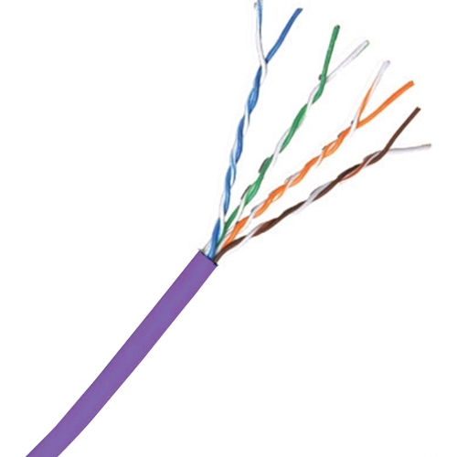 Comprehensive Cat 5e 350MHz Solid Purple Bulk Cable 1000ft C5E350PUR-1000