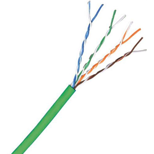 Comprehensive Cat 5e 350MHz Solid Green Bulk Cable 1000ft C5E350GRN-1000