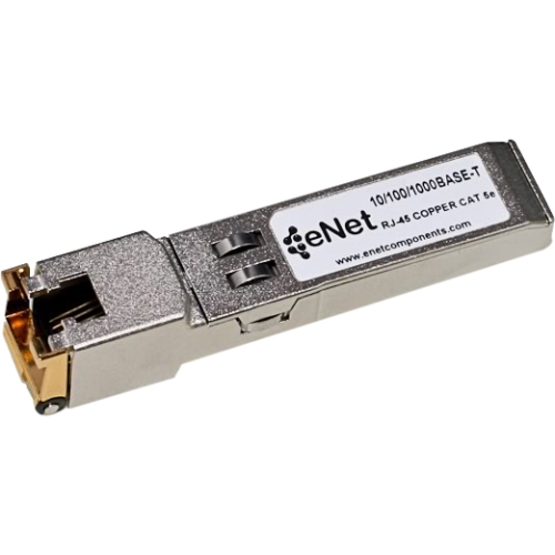 ENET SFP (mini-GBIC) Module QFX-SFP-1GE-TENC