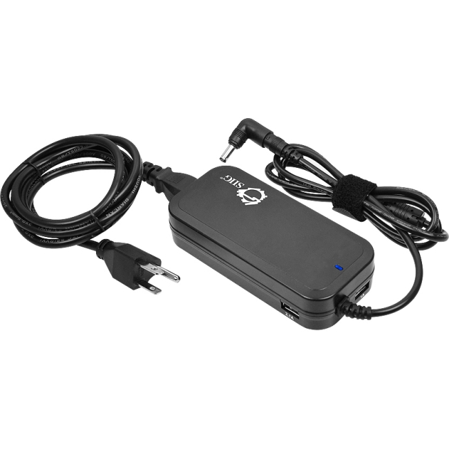 SIIG Universal AC/Dual USB Power Adapter - 90W AC-PW0F12-S1