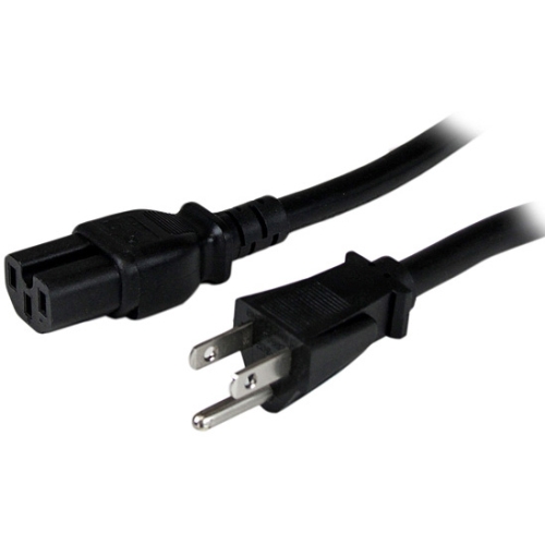 StarTech.com 4 ft Heavy Duty 14 AWG Computer Power Cord - NEMA5-15P to C15 PXT515C154