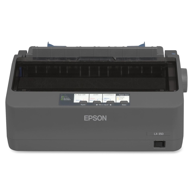 Epson 110V 9-pin Dot Matrix Printer C11CC24001 LX-350