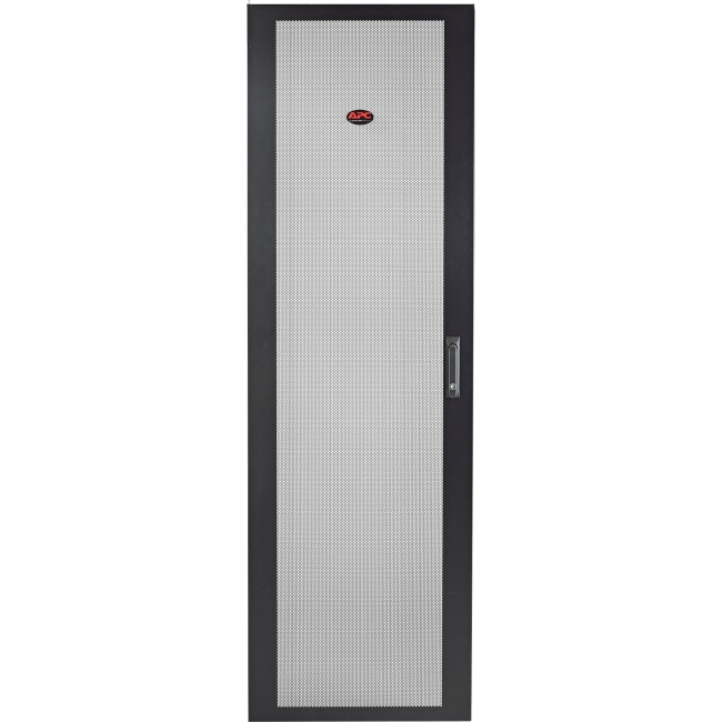 APC NetShelter SV 48U 600mm Wide Perforated Flat Door Black AR702407