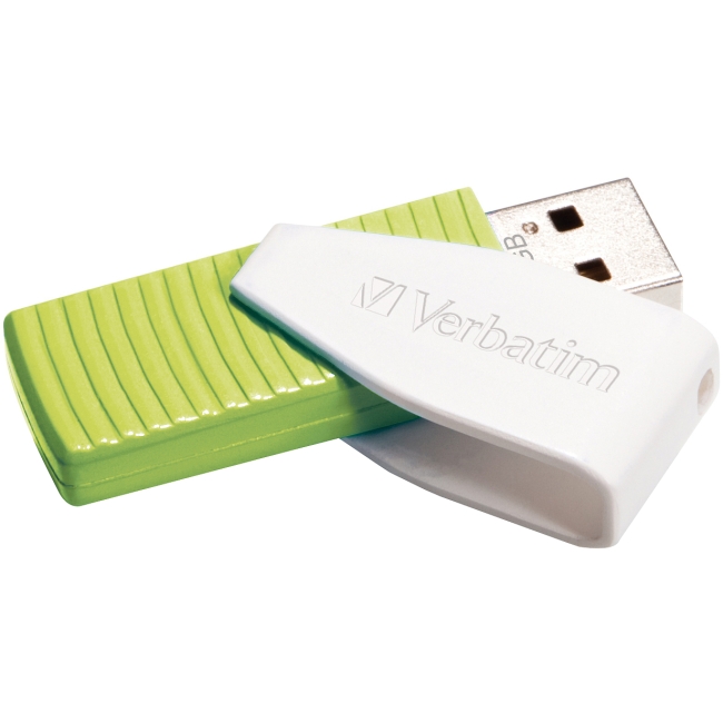 Verbatim 32GB Store 'n' Go Swivel USB Drive - Eucalyptus Green 49815