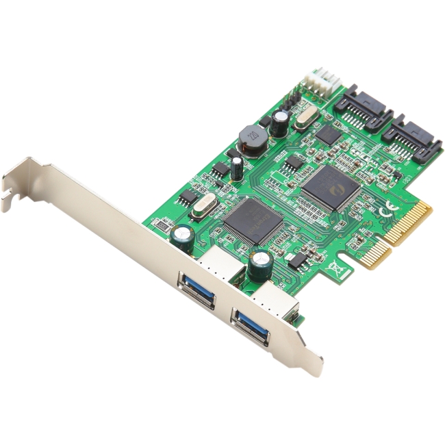SYBA Multimedia PCI-e 2.0 to USB 3.0 and SATA 6Gbps Combo Card SD-PEX50055