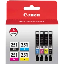 Canon Ink Cartridge 6513B004 CLI-251 BK/CMY