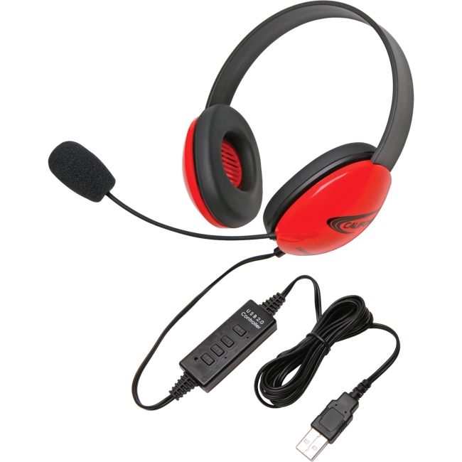 Califone Listening First Stereo Headset 2800RD-USB