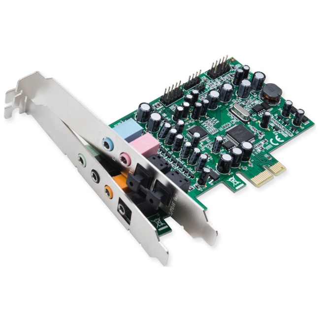 SYBA Multimedia Multi-channel PCI-Epress Sound Card - Main Card SD-PEX63081