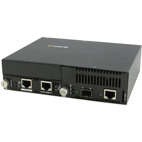 Perle 10 Gigabit Ethernet Managed Stand-Alone Media Converter 05071134 SMI-10GT-SFP