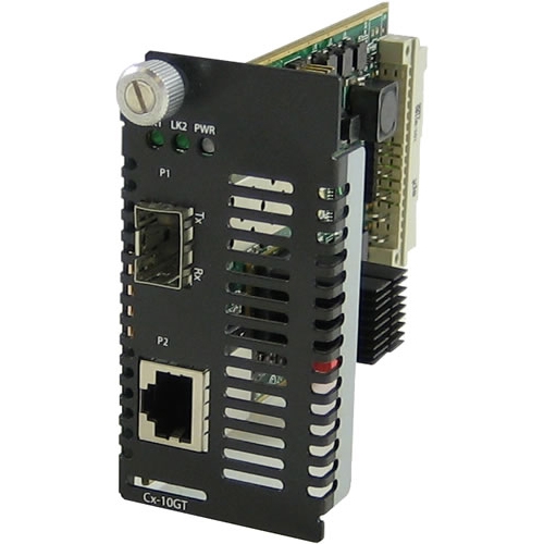Perle 10 Gigabit Ethernet Managed Media Converter Module 05062550 CM-10GT-SFP