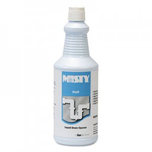 MISTY Halt Liquid Drain Opener, 32 oz Bottle, 12/Carton AMR1003698 1003698