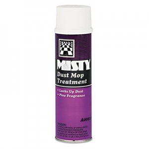 MISTY Dust Mop Treatment, Pine, 20 oz Aerosol Spray, 12/Carton AMR1003402 1003402