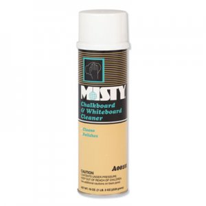 MISTY Chalkboard and Whiteboard Cleaner, 19 oz Aerosol Spray, 12/Carton AMR1001403 1001403