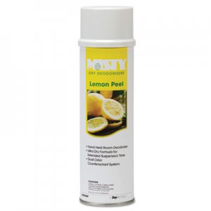 MISTY Handheld Air Deodorizer, Lemon Peel, 10 oz Aerosol, 12/Carton AMR1001842 1001842