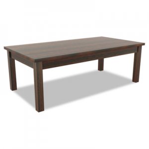 Alera Valencia Series Occasional Table, Rectangle,47-1/4 x 20 x 16 3/8, Mahogany ALEVA7548MY