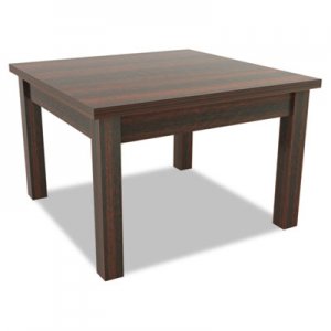 Alera Valencia Series Occasional Table, Rectangle,23-5/8w x20d x20-3/8h,Mahogany ALEVA7520MY