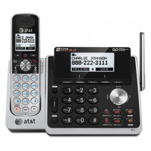AT&T TL88102 Cordless Digital Answering System, Base and Handset ATTTL88102 TL88102
