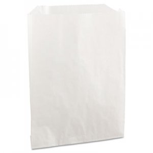 Bagcraft Grease-Resistant Single-Serve Bags, 6" x 7.25", White, 2,000/Carton BGC450019 450019