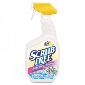 Arm & Hammer Scrub Free Soap Scum Remover, Lemon, 32 oz Spray Bottle, 8/Carton CDC3320000105 33200-00105