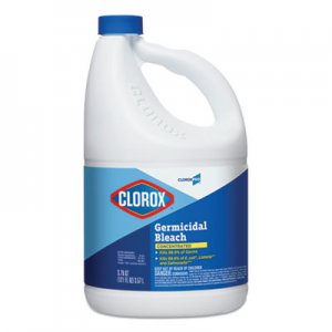 Clorox Concentrated Germicidal Bleach, Regular, 121 oz Bottle CLO30966EA 30966