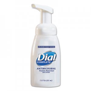 Dial Professional Antimicrobial Foaming Hand Wash, 7.5 oz Tabletop Pump, 12/Carton DIA81075 DIA 81075